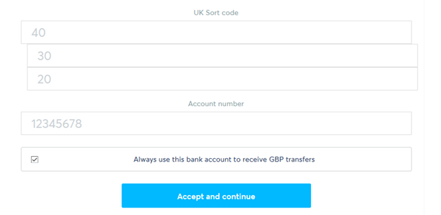 sort code